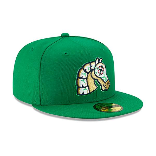 ニューエラ キャップ 59FIFTY シャーロット ナイツ MiLB COPA DE LA DIVERSION FITTED CAP GREEN