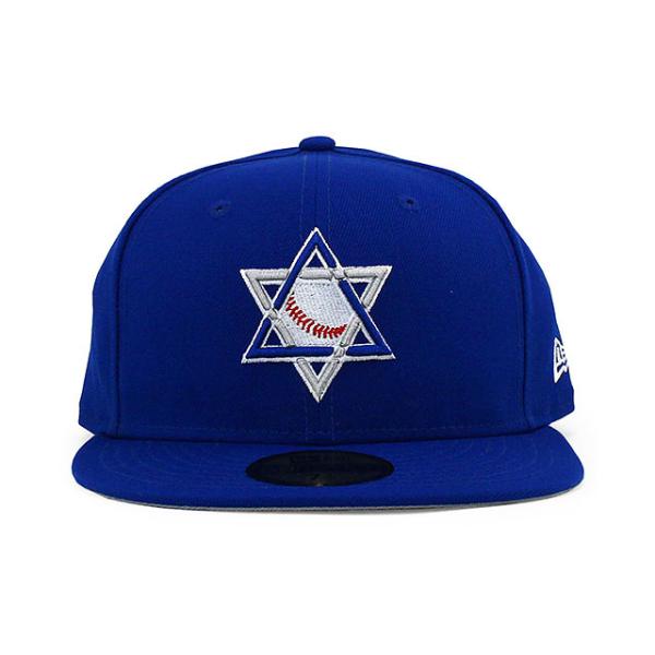 ニューエラ キャップ 59FIFTY イスラエル STAR BASEBALL FITTED CAP RYL BLUE NEW ERA ISRAEL