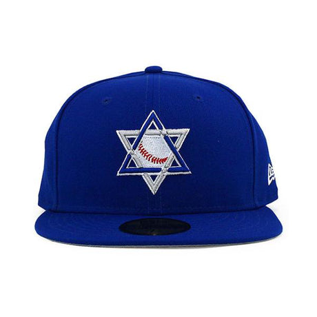 ニューエラ キャップ 59FIFTY イスラエル  STAR BASEBALL FITTED CAP RYL BLUE  NEW ERA ISRAEL