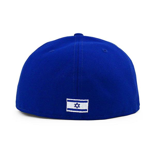 ニューエラ キャップ 59FIFTY イスラエル STAR BASEBALL FITTED CAP RYL BLUE NEW ERA ISRAEL