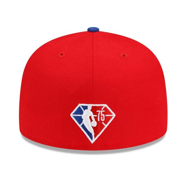 ニューエラ キャップ 59FIFTY デトロイト ピストンズ 2022 NBA CITY EDITION FITTED CAP RED-ROYAL BLUE  NEW ERA DETROIT PISTONS
