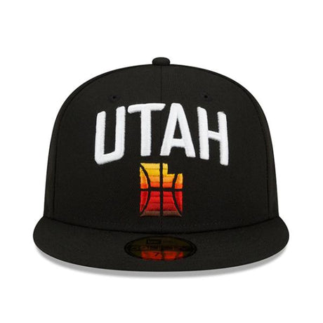 ニューエラ キャップ 59FIFTY ユタ ジャズ 2022 NBA CITY EDITION FITTED CAP BLACK  NEW ERA UTAH JAZZ
