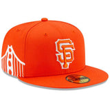 シティコネクト ニューエラ キャップ 59FIFTY サンフランシスコ ジャイアンツ MLB CITY CONNECT FITTED CAP ORANGE