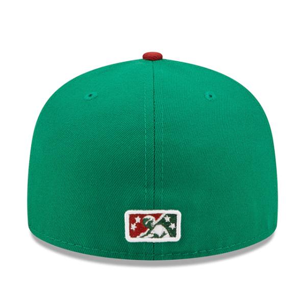 ニューエラ キャップ 59FIFTY アクロン ラバーダックス MiLB THEME NIGHT FITTED CAP KELLY