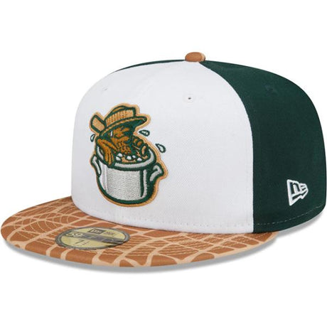 ニューエラ キャップ 59FIFTY チャールストン リバードッグスMiLB THEME NIGHT FITTED CAP WHITE