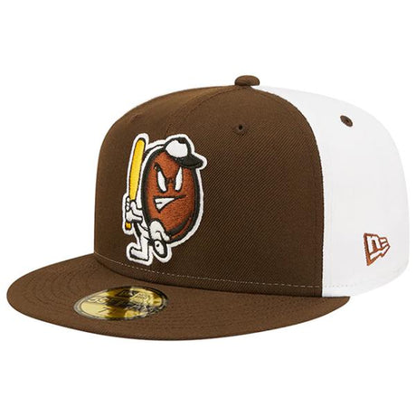 ニューエラ キャップ 59FIFTY ポートランド シードッグス MILB THEME NIGHT FITTED CAP BROWN