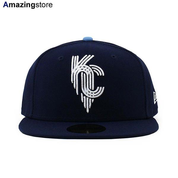 シティコネクト ニューエラ キャップ 59FIFTY カンザスシティ ロイヤルズ  MLB CITY CONNECT FITTED CAP NAVY  NEW ERA KANSAS CITY ROYALS
