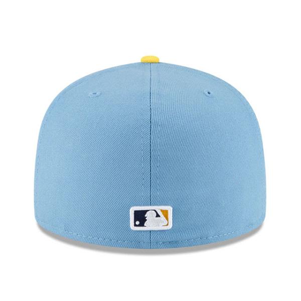 シティコネクト ニューエラ キャップ 59FIFTY ミルウォーキー ブルワーズ  2022 MLB CITY CONNECT FITTED CAP POWDER BLUE-NAVY  NEW ERA MILWAUKEE BREWERS