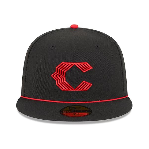 シティコネクト ニューエラ キャップ 59FIFTY シンシナティ レッズ MLB CITY CONNECT FITTED CAP BLACK NEW ERA CINCINNATI REDS