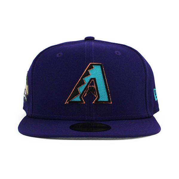 ニューエラ キャップ 59FIFTY アリゾナ ダイヤモンドバックス MLB TURN BACK THE CLOCK FITTED CAP PURPLE NEW ERA ARIZONA DIAMONDBACKS TBTC