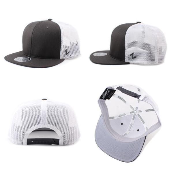 13色展開 ビッグサイズ ゼファー メッシュキャップBLANK OVER-SIZED MESH-BACK SNAPBACK CAP 大きいサイズの帽子 ZEPHYR