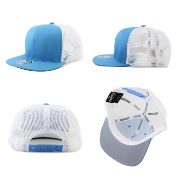 13色展開 ビッグサイズ ゼファー メッシュキャップBLANK OVER-SIZED MESH-BACK SNAPBACK CAP 大きいサイズの帽子 ZEPHYR
