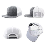 13色展開 ビッグサイズ ゼファー メッシュキャップBLANK OVER-SIZED MESH-BACK SNAPBACK CAP 大きいサイズの帽子 ZEPHYR
