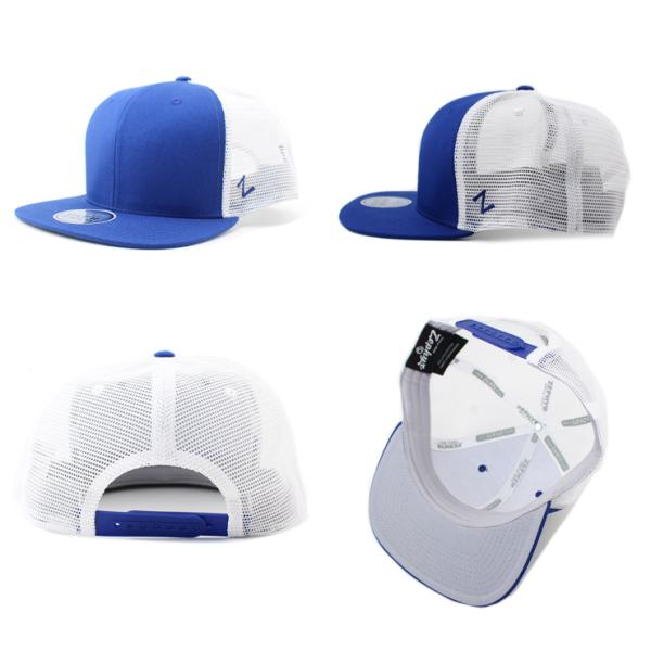 13色展開 ビッグサイズ ゼファー メッシュキャップBLANK OVER-SIZED MESH-BACK SNAPBACK CAP 大きいサイズの帽子 ZEPHYR