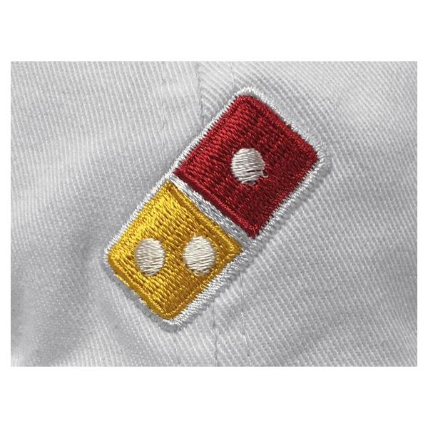 ハーフタイムワークス ロープロファイルキャップ DOMINO'S BURGER DAD HAT WHT HALFTIME WORKS