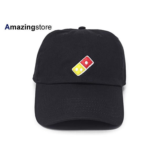 ハーフタイムワークス ロープロファイルキャップ DOMINO'S BURGER DAD HAT BLK HALFTIME WORKS