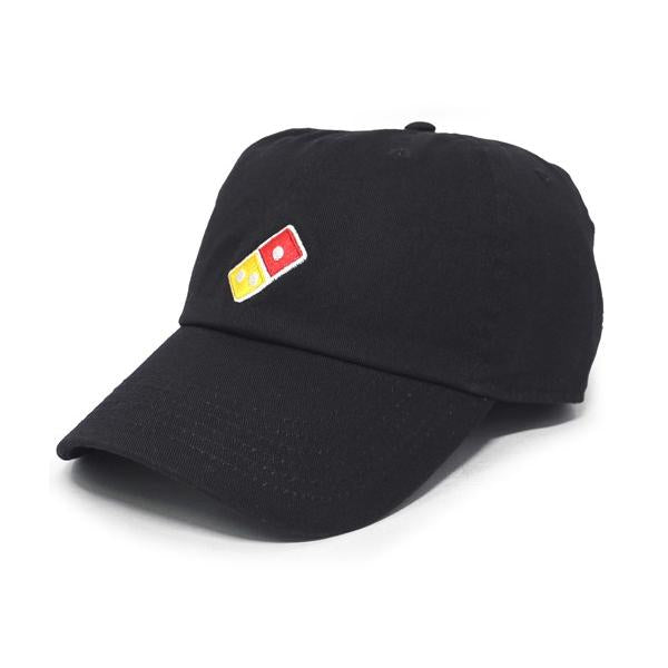 ハーフタイムワークス ロープロファイルキャップ DOMINO'S BURGER DAD HAT BLK HALFTIME WORKS