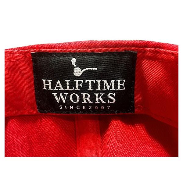 ハーフタイムワークス スナップバック SHOWTIME SNAPBACK RED  HALFTIME WORKS