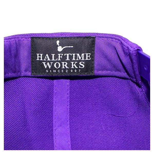 ハーフタイムワークス スナップバック SHOWTIME SNAPBACK PUR-GOLD HALFTIME WORKS