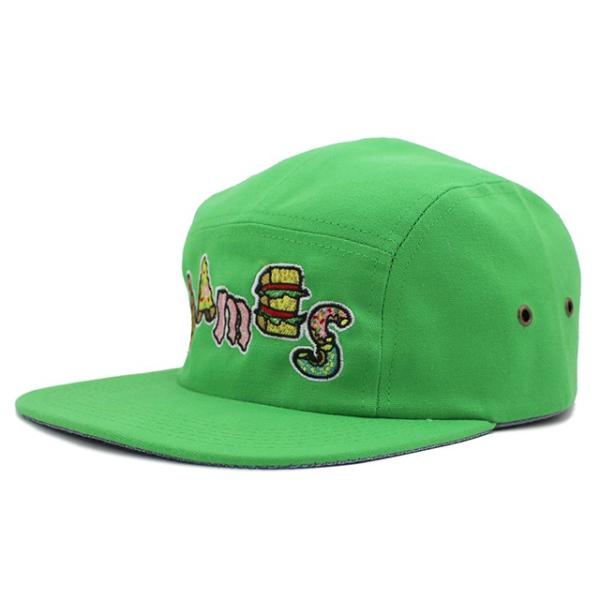 ハーフタイムワークス & ジェームス Wネームキャップ ライムグリーン