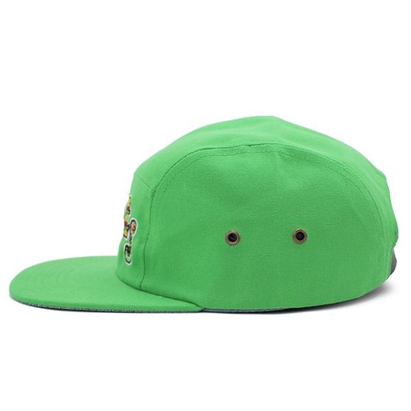 ハーフタイムワークス & ジェームス Wネームキャップ ライムグリーン