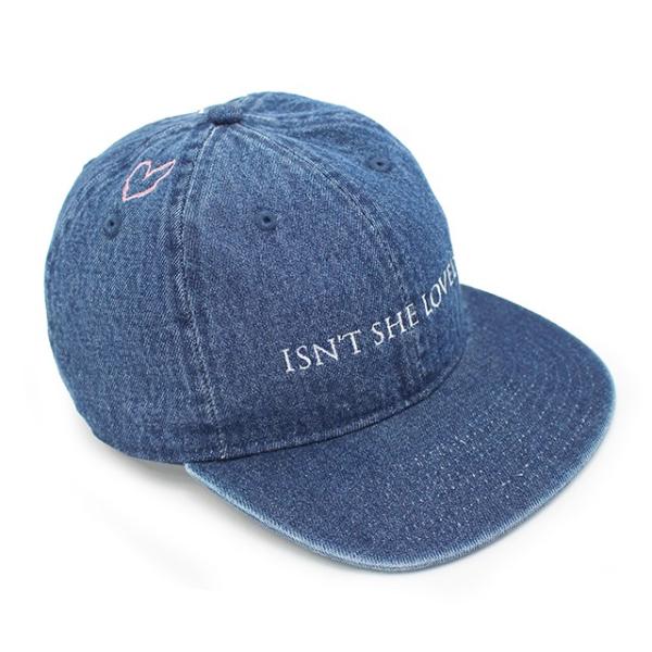 ハーフタイムワークス ISN'T SHE LOVELY CAP DK BLUE DENIM HALFTIME WORKS