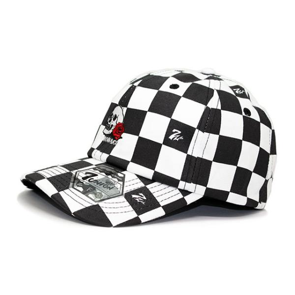 7ユニオン SKULL&ROSE BLACK-WHITE 7UNION