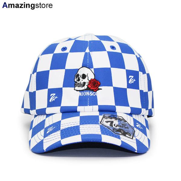 7ユニオン SKULL&ROSE BLUE-WHITE 7UNION