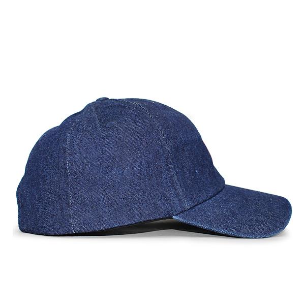 7ユニオン ASH TAG BENT STRAPBACK INDIGO DENIM 7ユニオン ロープロファイルキャップ LOW PROFILE