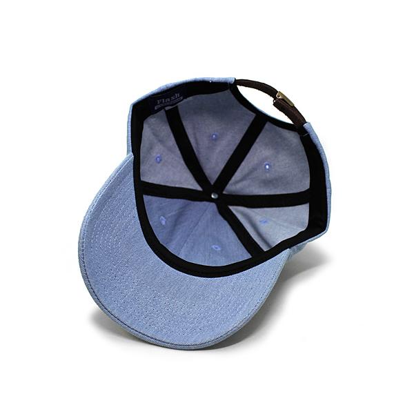 7ユニオン ASH TAG BENT STRAPBACK WASH DENIM 7ユニオン ロープロファイルキャップ LOW PROFILE