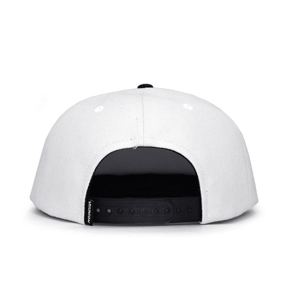 7ユニオン BURN SNAPBACK WHT-BLK 7ユニオン ストラップバックキャップ