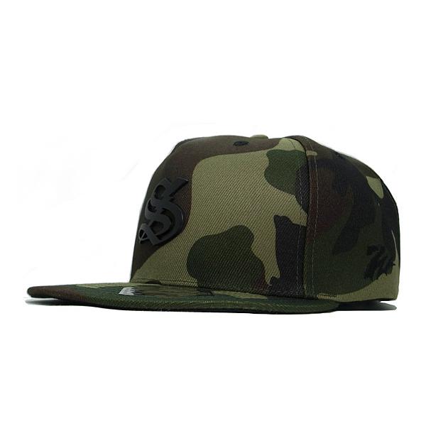 7ユニオン 7THUNDER STRAPBACK/WOODLAND CAMO 7ユニオン ストラップバックキャップ