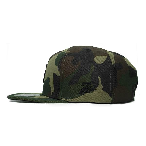 7ユニオン 7THUNDER STRAPBACK/WOODLAND CAMO 7ユニオン ストラップバックキャップ