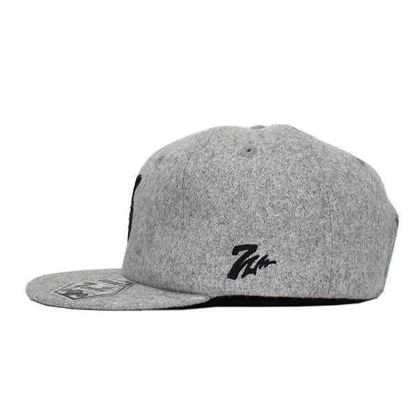 7ユニオン 7S THUNDER CLASSIC STRAPBACK H GREY 7ユニオン ストラップバックキャップ