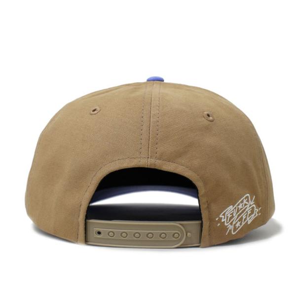 7ユニオン スナップバック ESCAPE BABYLON SNAPBACK CAP BROWN-BLUE 7UNION
