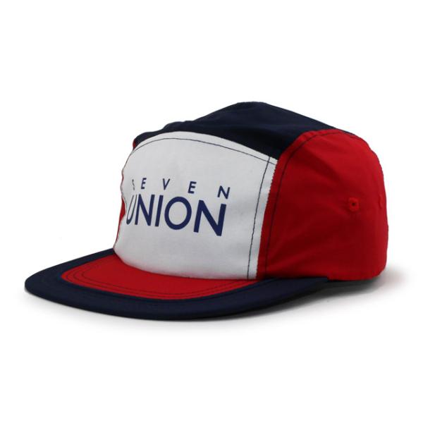 7ユニオン キャンプキャップ SPORTS JET CAP NAVY-RED 7UNION