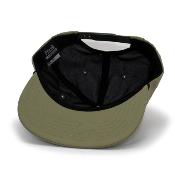 7ユニオン スナップバック ICON PATCH POLY SNAPBACK CAP OLIVE 7UNION