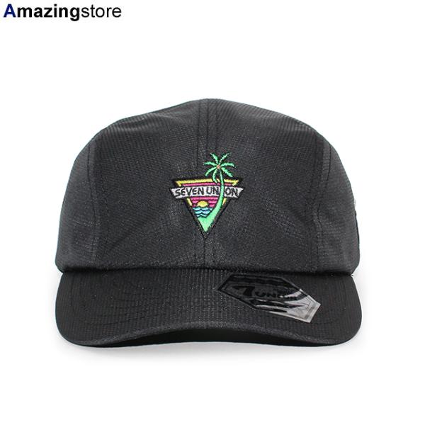 7ユニオン キャンプキャップ THE PALM CAP BLK 7UNION