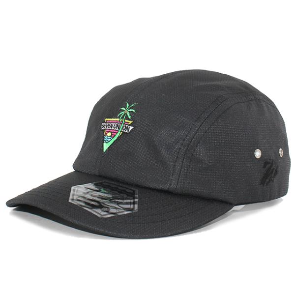 7ユニオン キャンプキャップ THE PALM CAP BLK 7UNION