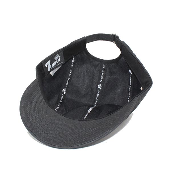 7ユニオン キャンプキャップ THE PALM CAP BLK 7UNION