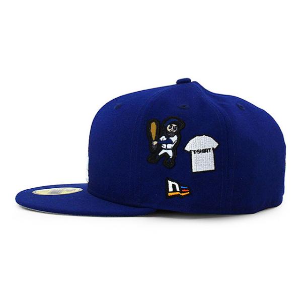 MLBコラボ  ニューエラ キャップ 59FIFTY ジョーフレッシュグッズ ロサンゼルス ドジャース  COLLABO FITTED CAP RYL BLUE  NEW ERA JOE FRESHGOODS