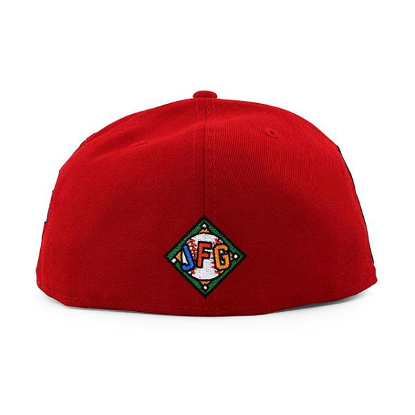 MLBコラボ ニューエラ キャップ 59FIFTY ジョーフレッシュグッズ ナショナルズ COLLABO CAP RED NEW ERA