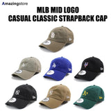 ニューエラ キャップ カジュアルクラシック MLB MID LOGO CASUAL CLASSIC CAP NEW ERA 帽子 ヤンキース ドジャース パドレス メッツ アスレチックス
