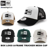 ニューエラ キャップ 9FORTY メッシュキャップ BOX LOGO A-FRAME TRUCKER MESH CAP NEW ERA