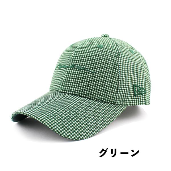 女性用 ニューエラ ゴルフ キャップ 9FORTY WOMEN'S HOUNDSTOOTH STRAPBACK CAP NEW ERA