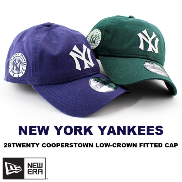 ニューエラ キャップ 29TWENTY ニューヨーク ヤンキース MLB COOPERSTOWN LOW-CROWN FITTED CAP NEW ERA NEW YORK YANKEES