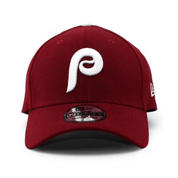 ニューエラ キャップ 39THIRTY フィラデルフィア フィリーズ MLB TEAM CLASSIC FLEX FIT CAP MAROON NEW ERA PHILADELPHIA PHILLIES