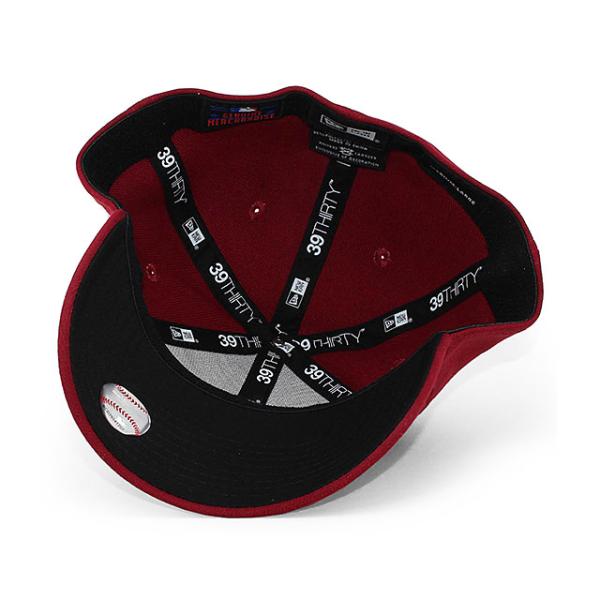 ニューエラ キャップ 39THIRTY フィラデルフィア フィリーズ MLB TEAM CLASSIC FLEX FIT CAP MAROON NEW ERA PHILADELPHIA PHILLIES