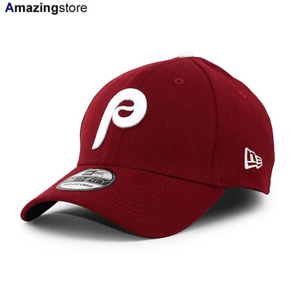 ニューエラ キャップ 39THIRTY フィラデルフィア フィリーズ MLB TEAM CLASSIC FLEX FIT CAP MAROON NEW ERA PHILADELPHIA PHILLIES
