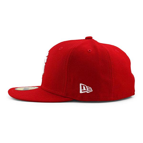 ニューエラ キャップ 59FIFTY サンフランシスコ ジャイアンツ MLB TEAM BASIC FITTED CAP RED